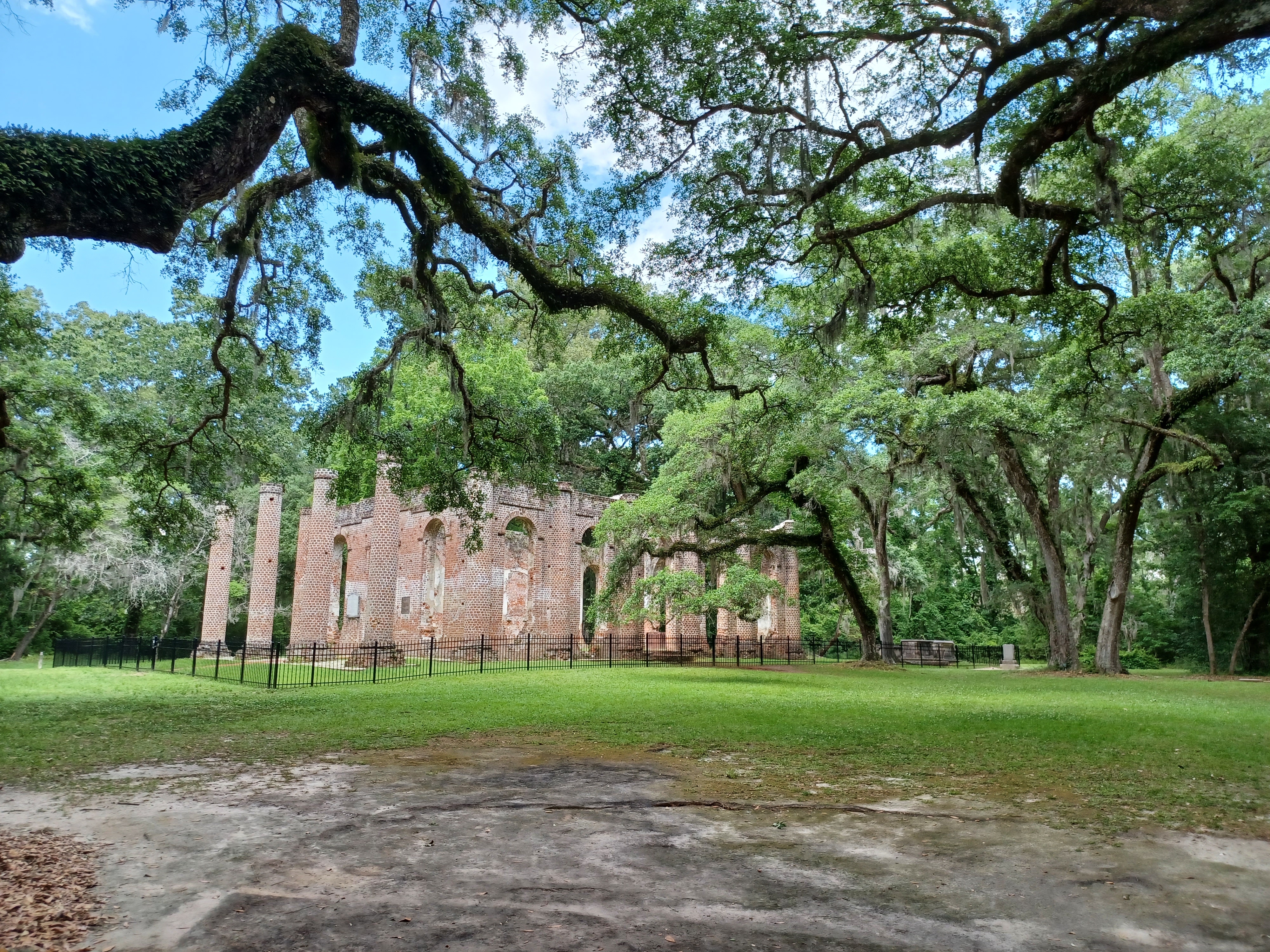 Old Sheldon Church Ruins