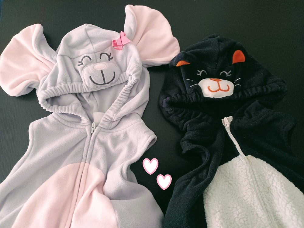 「カーターズ(Carter’s)」の🎃の👶コスチュームは可愛くて便利◎