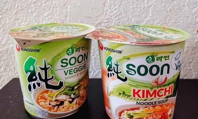 「Vegan」や「Vegetarian」でも食べれる韓国のカップ麺