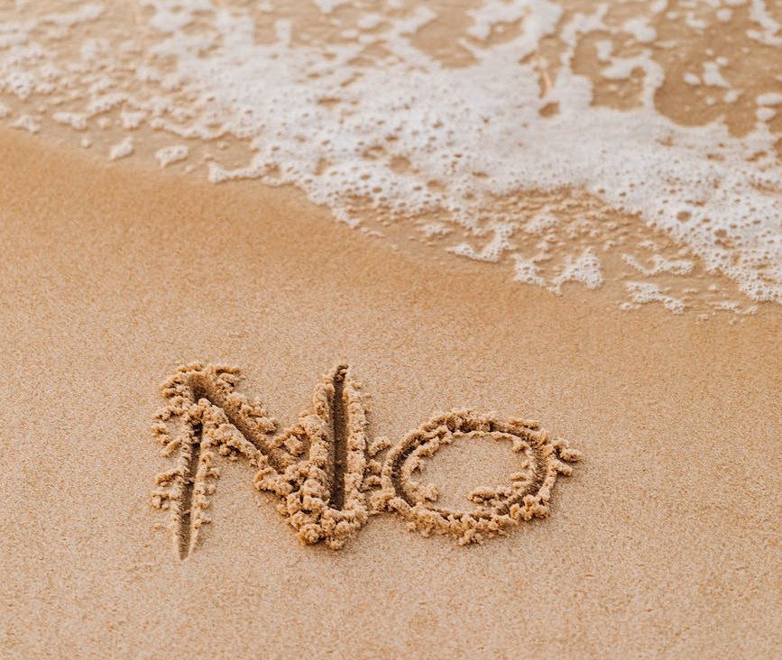 “No” is the Powerful Word. To Achieve My Goals…